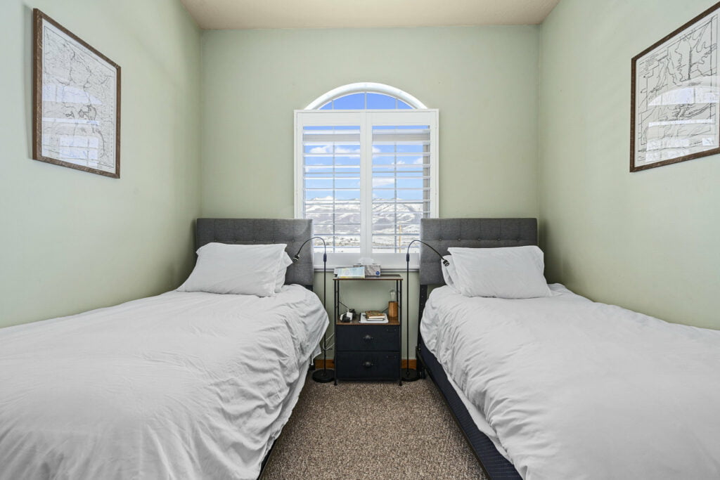 Bedroom at our Utah Addiction Treatment Center.