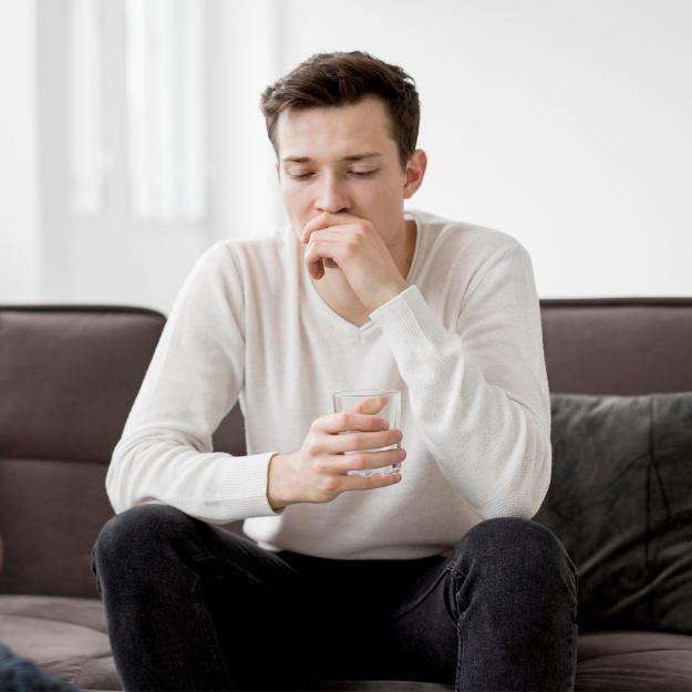 A man struggling with withdrawal symptoms during fentanyl detox in Utah.