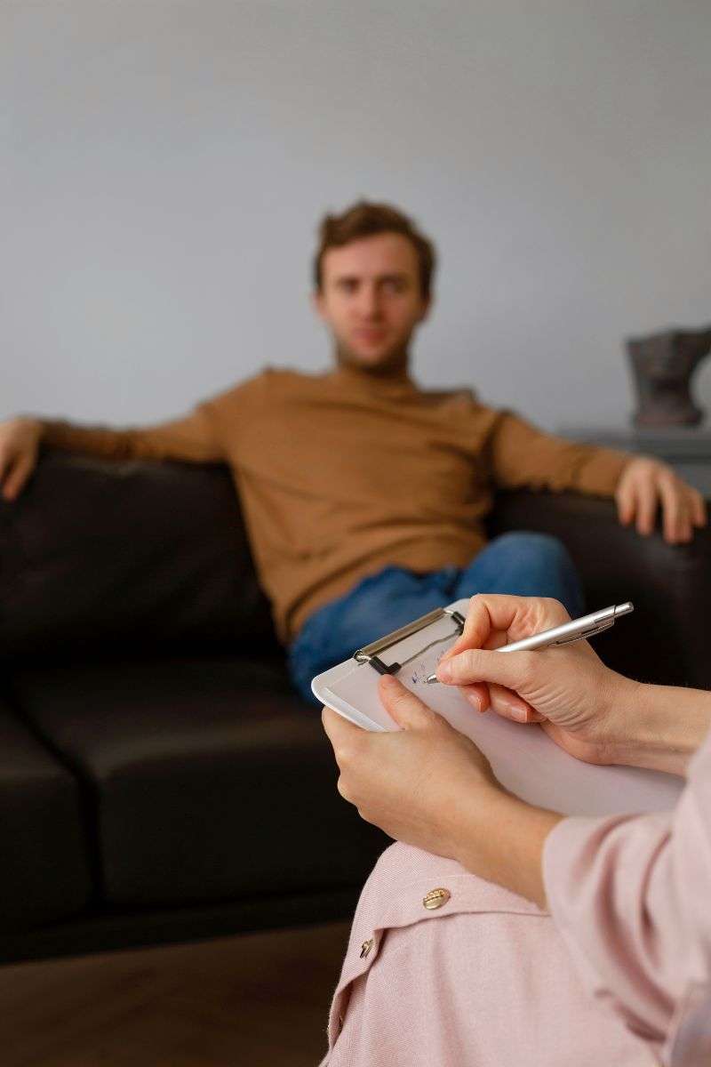 Initial assessment of a client during Xanax addiction treatment in Utah.